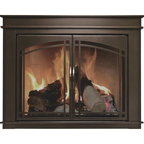 Pleasant Hearth Fenwick Fireplace Door